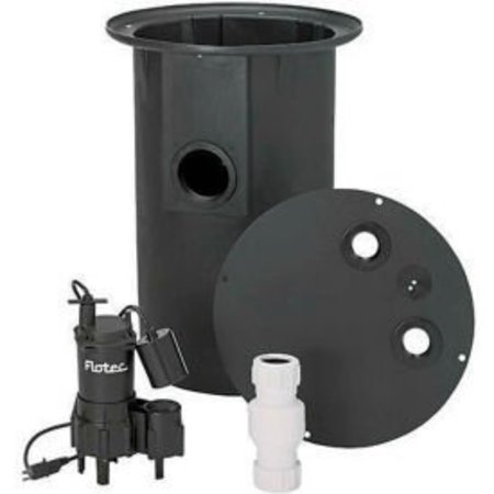 Flotec  4/10 HP Sewage Pump System -  PENTAIR FLOW TECHNOLOGIES, FP400C